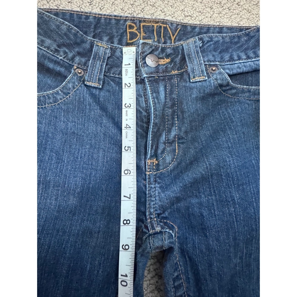 Kimes Ranch Jeans Women's 2/34 Blue Denim Betty Bootcut Western Made In USA - Picture 9 of 10